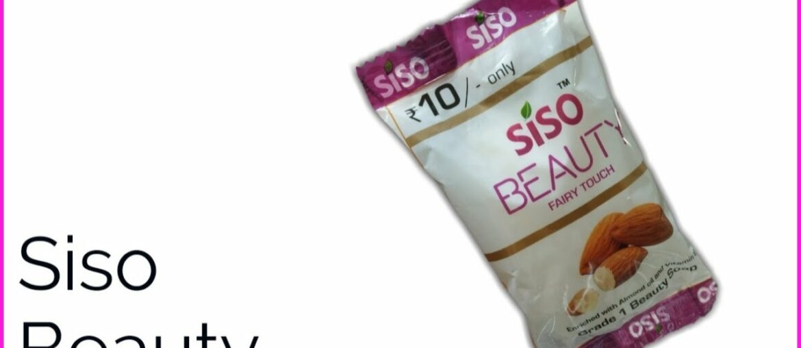Siso beauty fairy touch | Almond oil and vitamin E | Unwrapping