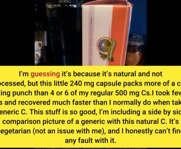 Review: Organic Vitamin C Gold, Whole-food Vitamin C Supplement from Organic Berries and Fruits...