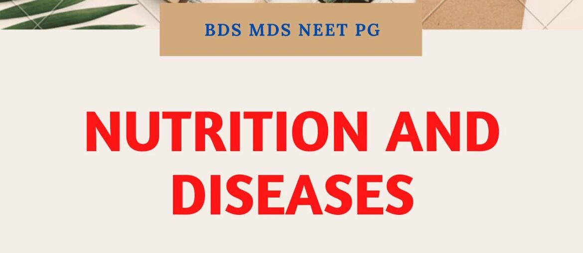nutrition and diseases
