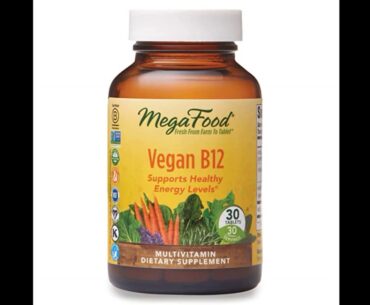 MegaFood, Vegan B12, Helps Support Healthy Energy Levels, Daily Multivitamin Dietary Supplement...