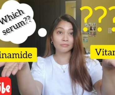 NIACINAMIDE vs VITAMIN C | WHICH IS THE BETTER SERUM? | MELACHI