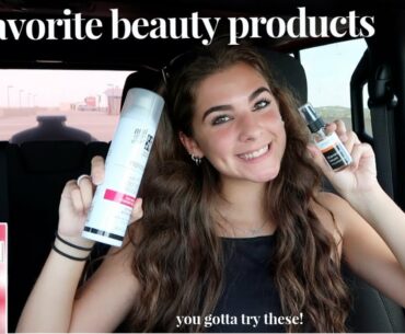 my current favorite beauty products!