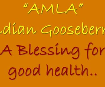 Amla - An amazing Blessing for Good Health, Immunity, Vitamin C, healthy Skin and Hair growth