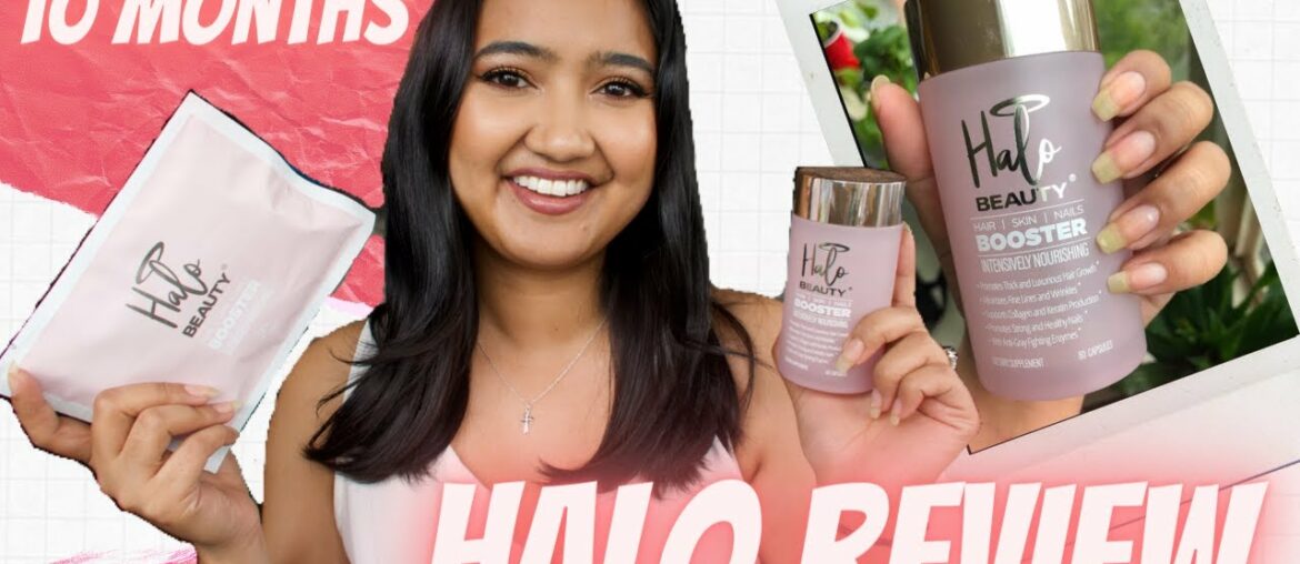 HALO BEAUTY REVIEW: Hair Skin & Nails Vitamin Journey