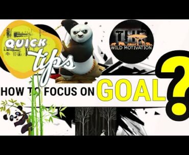 qick tips : How to focus on important things of life?