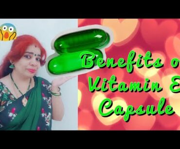 Oh My God..!!! So many benefits of Vitamin E ll Get instant Healthy skin and hair ll