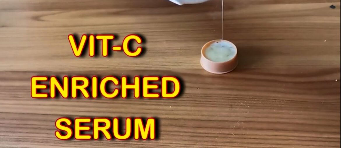 BEAUTY HACKS - 1 / VITAMIN C ENRICHED SERUM / NATURAL / ANTI-AGING /FOR GLOW