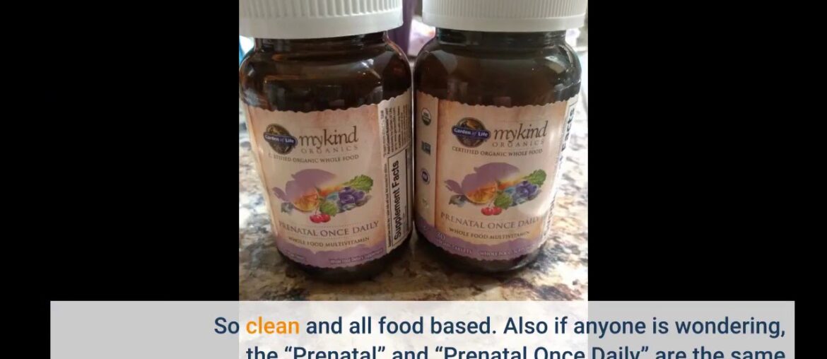 Review: Garden of Life mykind Organics Prenatal Vitamins - 30 Tablets, Prenatal Once Daily Whol...