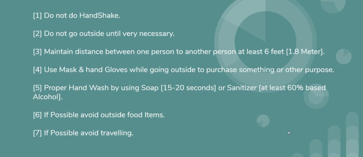 Prevention  Simple Steps against Covid19 or Coronavirus