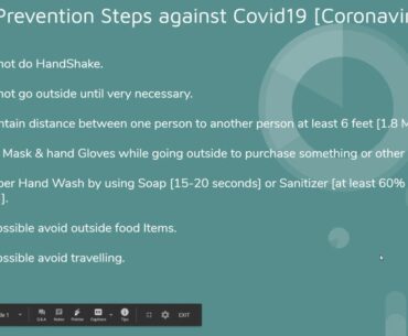 Prevention  Simple Steps against Covid19 or Coronavirus