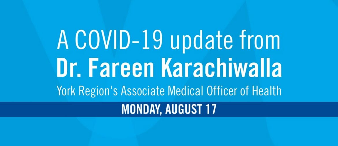 COVID-19 Update - August 17, 2020