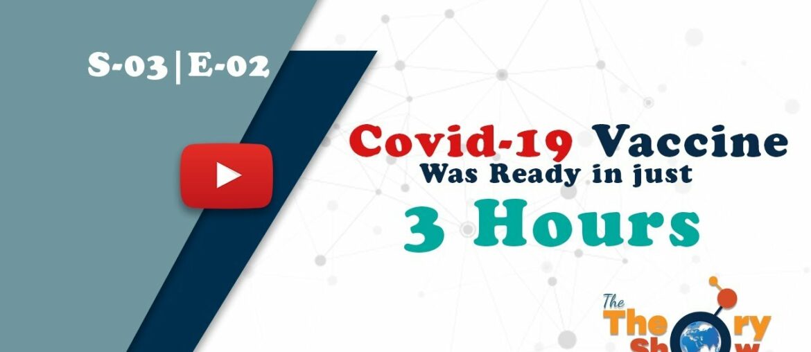 Did you know the Covid19 Vaccine was developed in 3Hrs, and Why the delay? :The Theory Show Explains