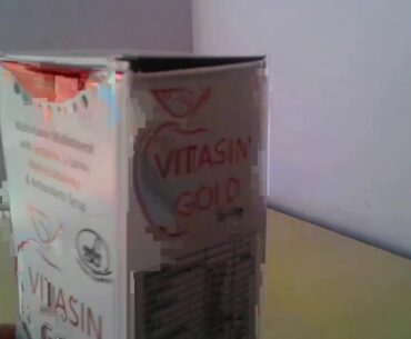 Vitasin Gold Syrup , Multivitamin Multimineral With Lycopene , L-Lysine,  Methylcobalamin & Antioxid