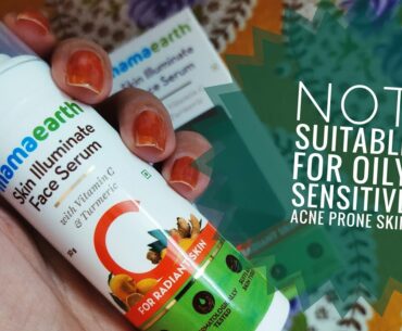 *New* MamaEarth Skin Illuminate Face Serum | Vitamin C face serum | NOT Suitable for sensitive skin