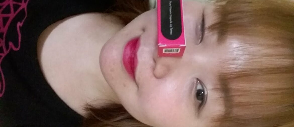 Pure vitamin capsule lip tattoo(Beauty people)