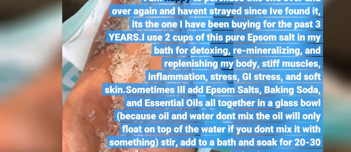 Epsoak Epsom Salt 5 Lbs - 100% Pure Magnesium Sulfate, Made in USA