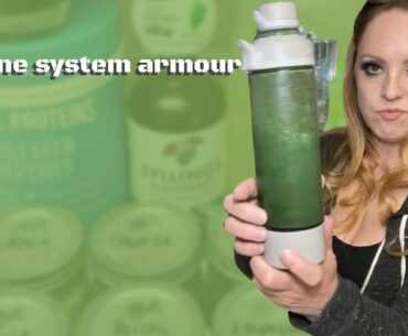 Immune system boosting greens drink