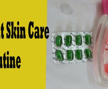 Night Skin Care Routine | Vitamin E Oil & Rose Water| #Vitamin-e #nightskincareroutine | Beauty tips