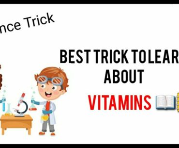 Short Trick to Learn About Vitamins | NikxTrickX