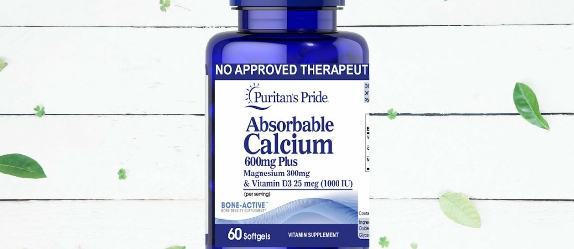 Absorbable Calcium plus Magnesium & Vitamin D by Puritan's Pride | PuritansPride.ph