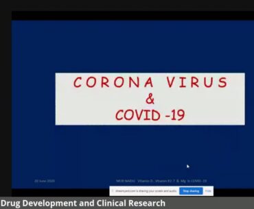 COVID19 Pandemic: Challenges in Drug Development and Clinical Research