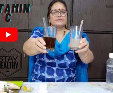 How can we prevent ourselves from health issues. VITAMIN C