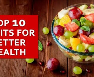 Top 10 Fruits and their importance- Food value of fruits- Nutrition #NutriMania