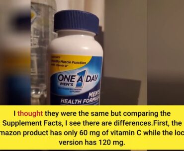 Review: One A Day Men’s Multivitamin, Supplement with Vitamin A, Vitamin C, Vitamin D, Vitamin...