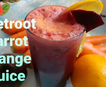 Beetroot Carrot Orange Juice / high in Vitamin C