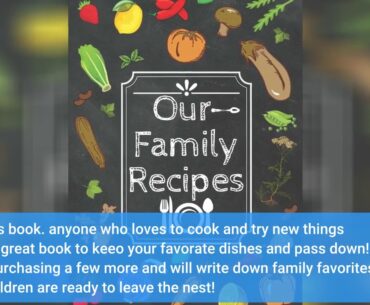 Recipe Keepsake Book - Favorite Family Recipes