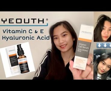 YEOUTH Vitamin C & E Hyaluronic Acid Serum (review)