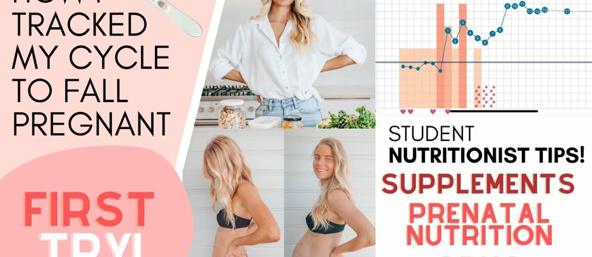 How I tracked my fertility to fall pregnant fast | Prenatal supplements, nutrition, OPKs, apps, BBT