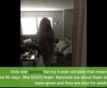 Best Reviewed Sambucus Elderberry Gummies Kids Vitamins - Delicious Black Elderberry Gummies fo...