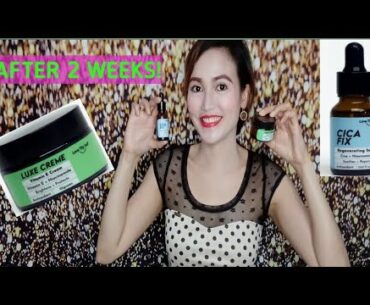 LOVE THY SELF CICA FIX SERUM & LUXE CREME VITAMIN E + NIACINAMIDE