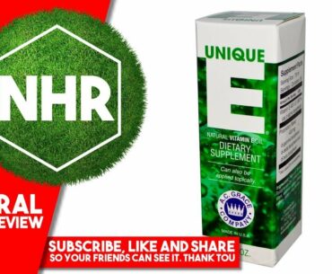 A.C. Grace Company, Unique E, Natural Vitamin E Oil, 1 fl oz