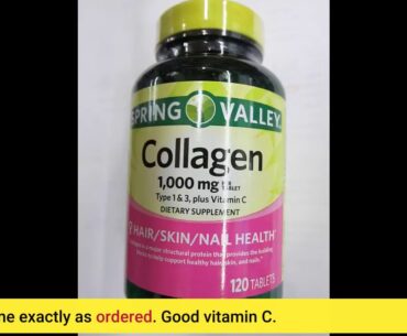 Review: Spring Valley - Vitamin C with Rose Hips 1000 mg, 250 Tablets