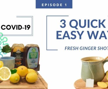 IMMUNE BOOSTING GINGER TEA | FIGHT COVID-19 | BOBBYFIED #STAYHOME SERIES