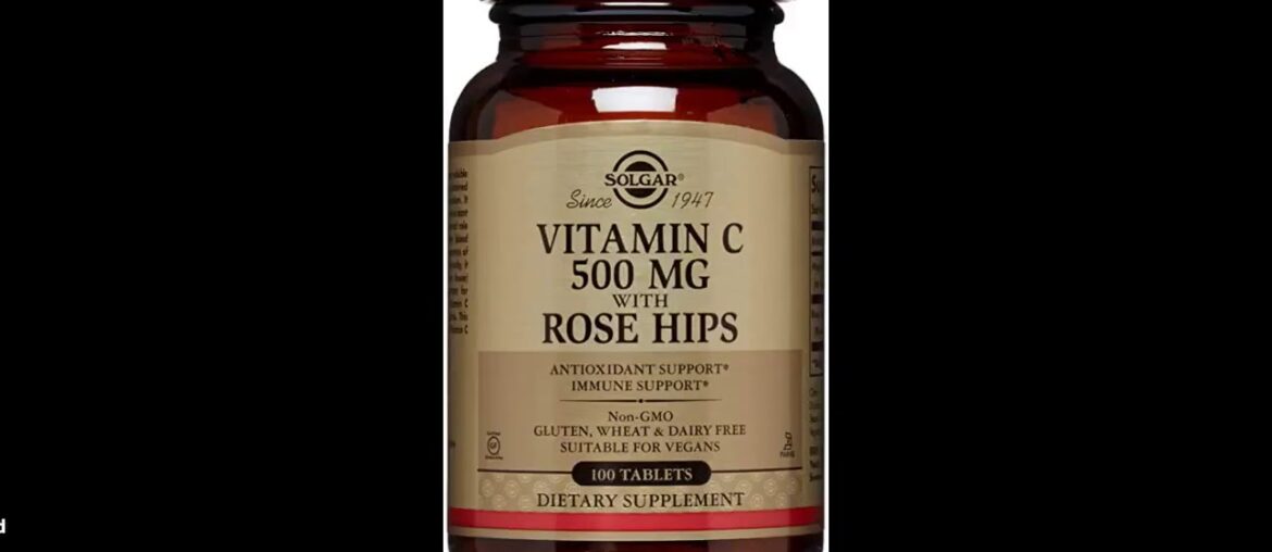 Review: Solgar Vitamin C 500 mg, 100 Vegetable Capsules - Antioxidant & Immune Support - Overal...
