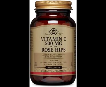 Review: Solgar Vitamin C 500 mg, 100 Vegetable Capsules - Antioxidant & Immune Support - Overal...