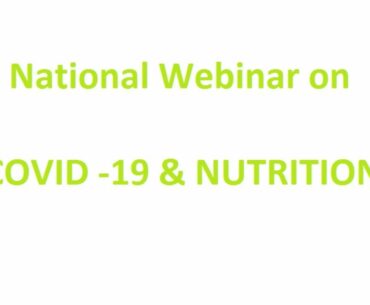 National Webinar | Covid-19 & Nutrition | Day 03 | LIVE