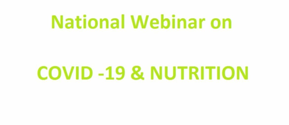 National Webinar | Covid-19 & Nutrition | Day 04 | LIVE