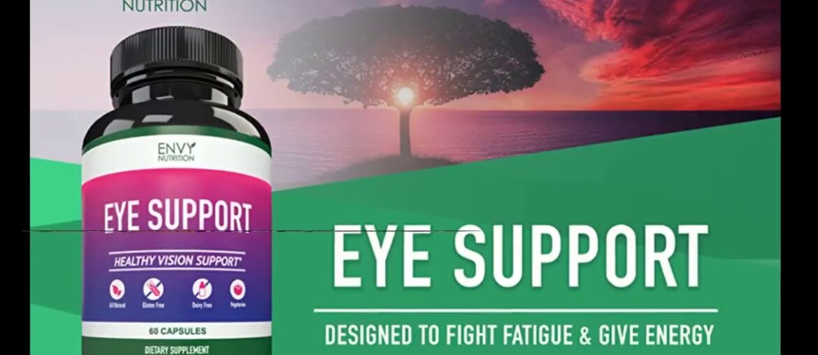 Eye Support Supplement - Healthy Vision Support with Vitamins A + C + E +B12, Zinc and Copper -...