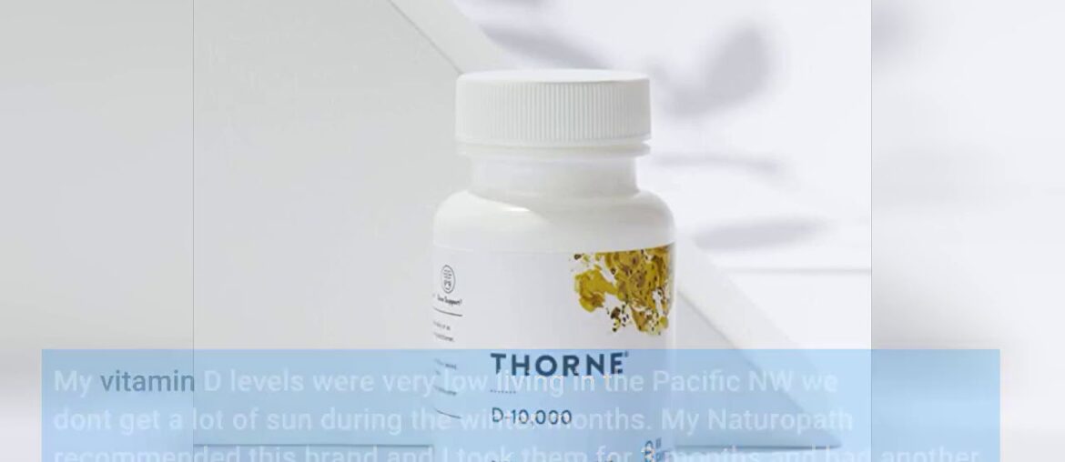 Best products! Thorne Research - Vitamin D-10,000 - Vitamin D3 Supplement (10,000 IU) for Healt...