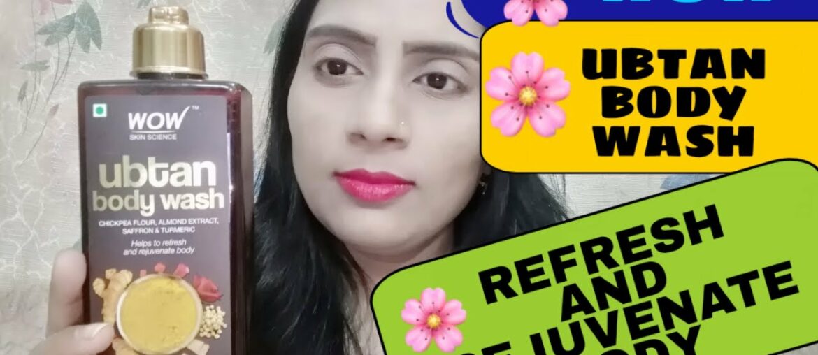 WOW Skin Science Ubtan Body Wash With Chickpea Flour, Almond Extract, Saffron Turmeric Review