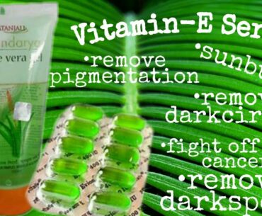 VITAMIN-E SERUM || DIY || BEST FOR DARK CIRCLES & PIGMENTATION