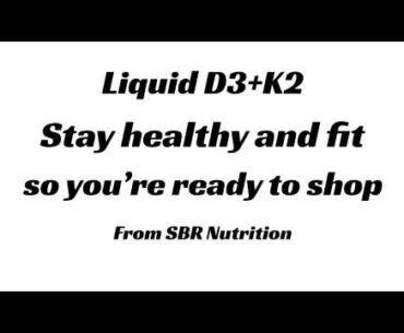 Liquid Vitamin D - D3K2 for Vitamin D Deficiency
