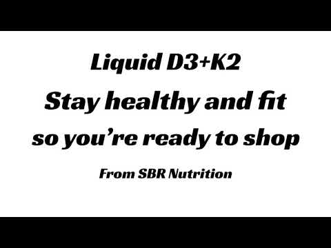Liquid Vitamin D - D3K2 for Vitamin D Deficiency