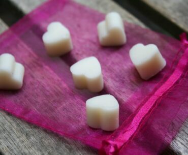 Lil' Fat Wax Hearts - Homemade - Vitamin D rich - LARD based BEAUTY!!!!