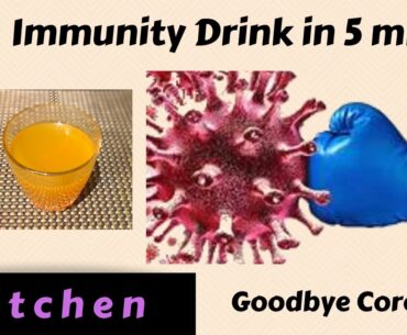 How to Make Immunity Booster Drink | Fight Coronavirus | Help Prevent Virus | Healthy Drink