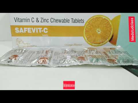 Vitamin C & Zinc tablets Safevit C tablet